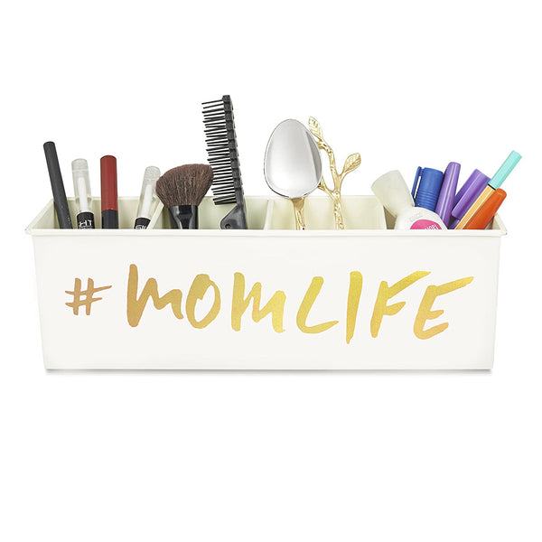Elan Mom Life Desk Organizer, Cosmetic Organizer, Gadget Organiser (4 Compartment)