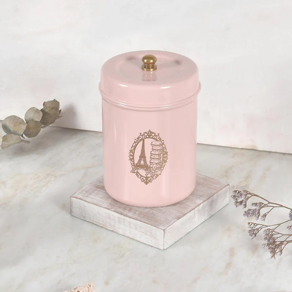 Elan Bunny Canister (650ml, Powder Pink)