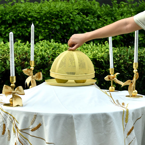 Elan Royal Hive Cake Cover 10 in (Butter Yellow)