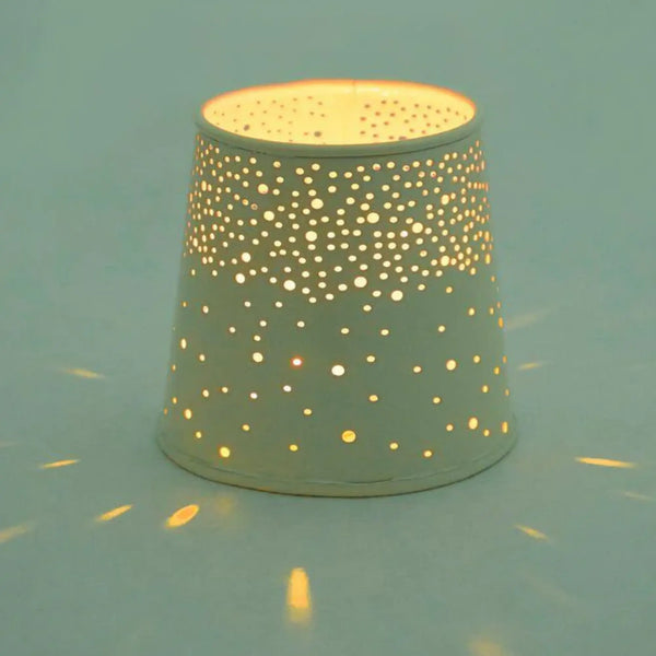 Elan Celestial Tealight Holder (Set of 3, Off White)