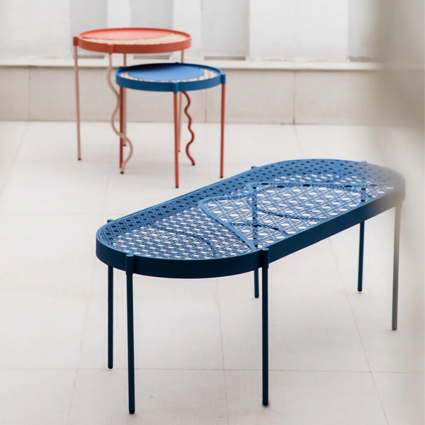 Elan Hamphrey Bench or Coffee Table (Caspian Blue)