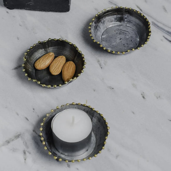 Elan Kesar Bowl XS, Salt, Pepper Small (Set of 2, Galva)