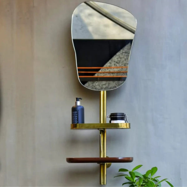 Elan Dress Me Up Vertical Mirror (Brass)