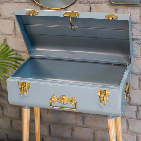Elan Artiste Trunk Table (Smoke Grey)