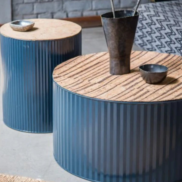 Elan Bucharest Side Table (Charocal Grey)
