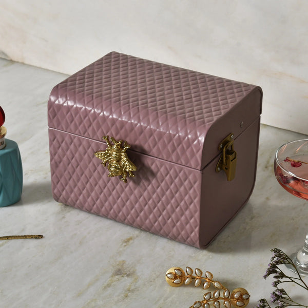 Elan Elan Royal Hive Small Trunk Storage Box (Mauve)