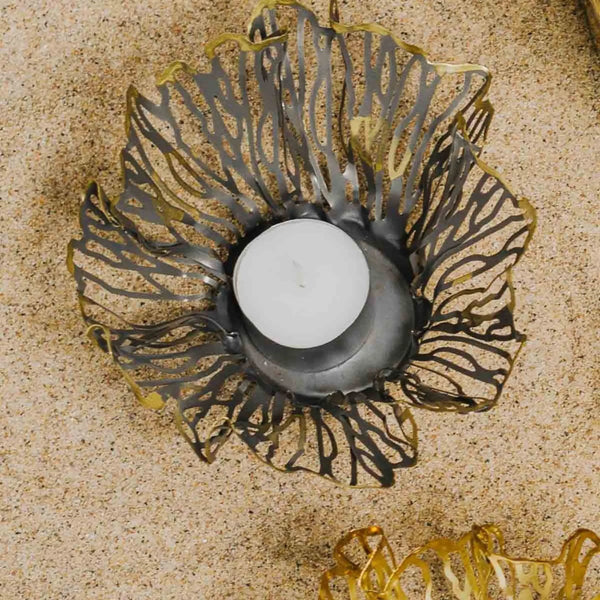 Elan Dhoora Tealight Candle Holder Votive (Galva)