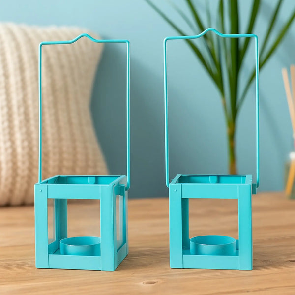 Elan Orthodox Votive (Set of 2 Aqua)