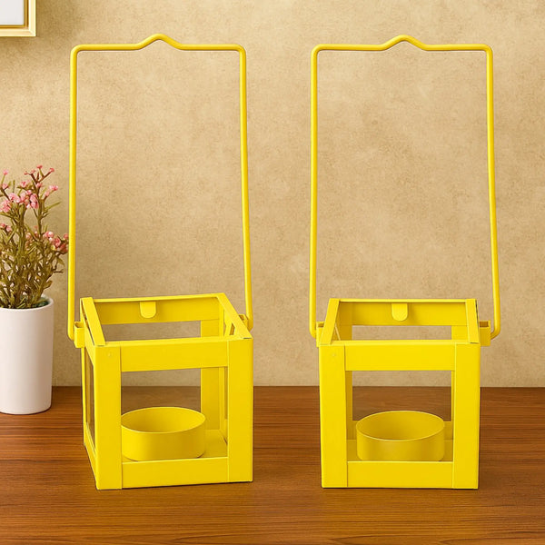 Elan Orthodox Votive (Set of 2 Yellow-Glossy)