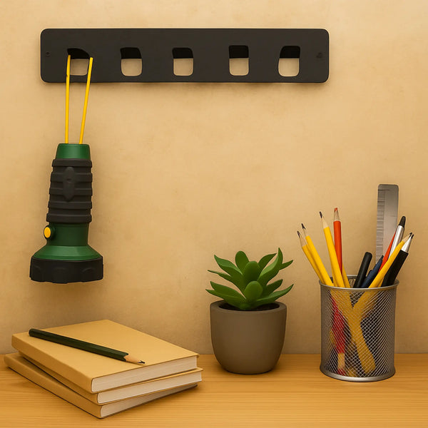 Elan Union 5 Hooks Rack (Black)
