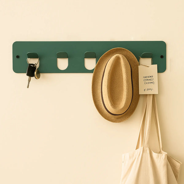 Elan Union 5 Hooks Rack (Moss Green)