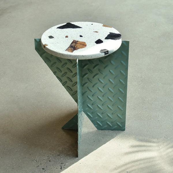 Elan Equlibria Side Table (Moss Green)