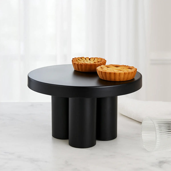 Elan Evander Cake Stand (Matt Black)