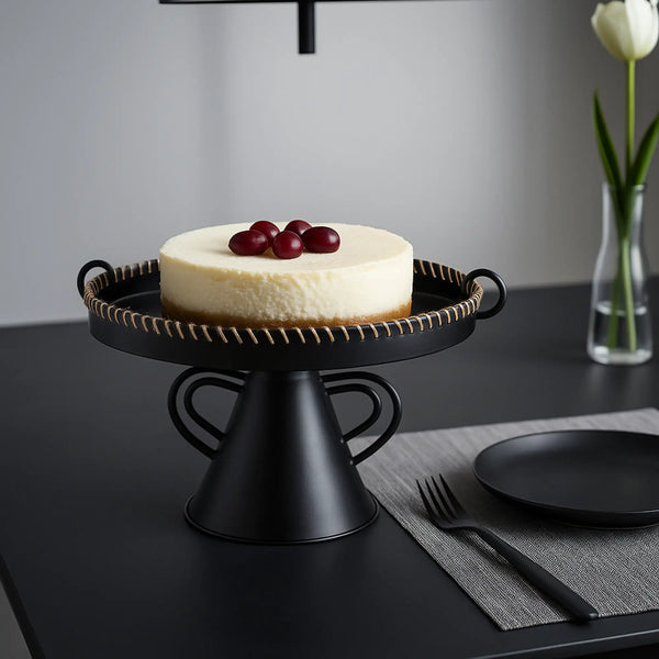 Elan Amara Cake Stand (Matt Black)