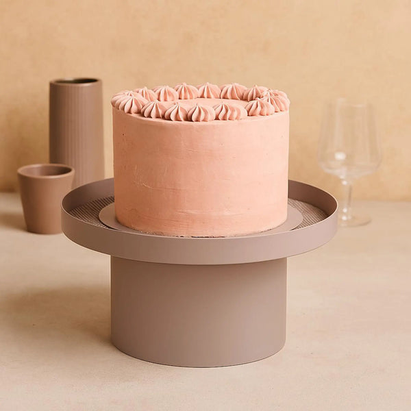 Elan Punctuation Cake Stand (Nude)