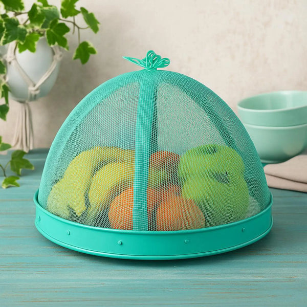 Elan Butterfly Cake Cover - 10 Inch (Aqua)