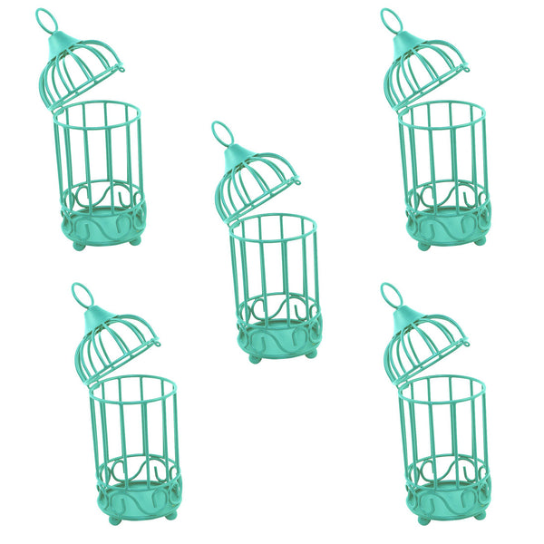 Elan Profile Decorative Cage - Aqua (Pack of 5)