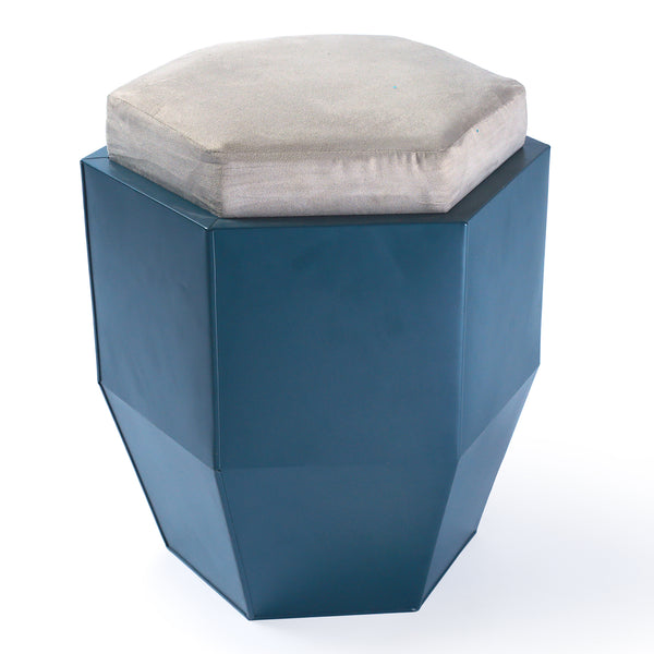 Elan Turow Ottomon (Charcoal Grey)