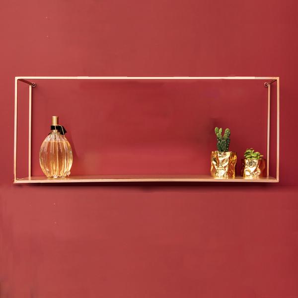 Elan Formale Shelf - Wide (Polished Brass Finish)