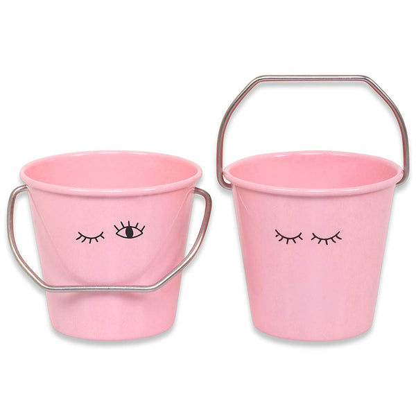 Elan Wink Mini Buckets (Powder Pink, Set of 2)