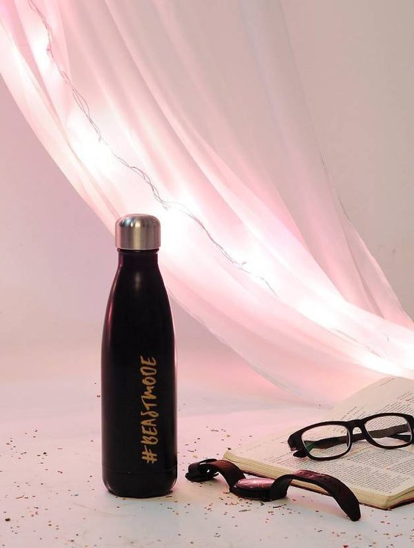 Elan Beast Mode Insulated Water Bottle (Matt Black)