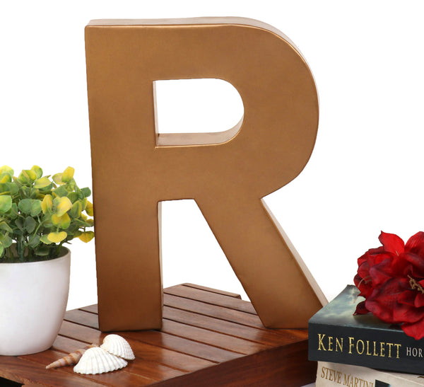 Elan Decorative Alphabet R (Gold)