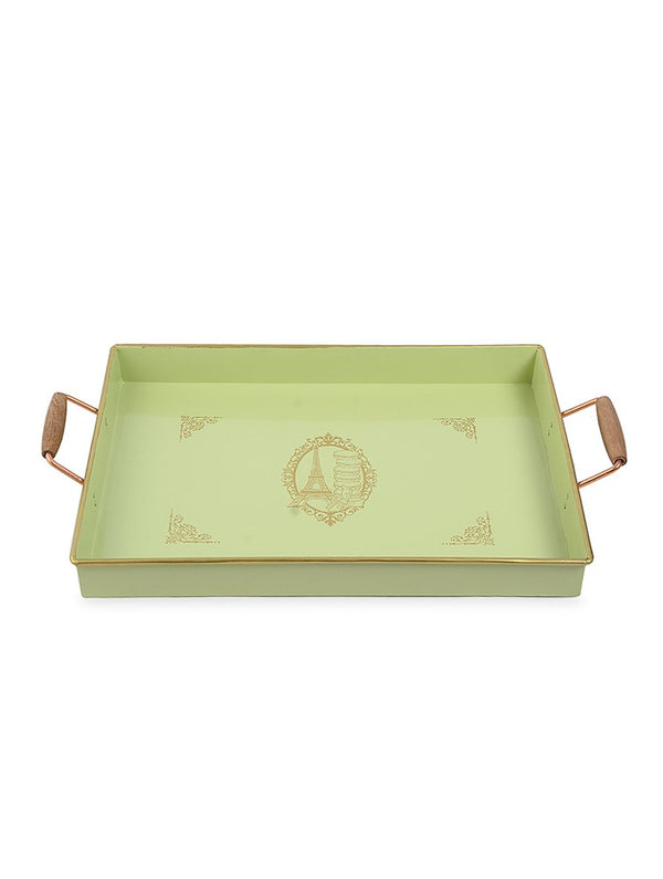 Elan Paris Rectangle Serving Tray, Pistachio Green