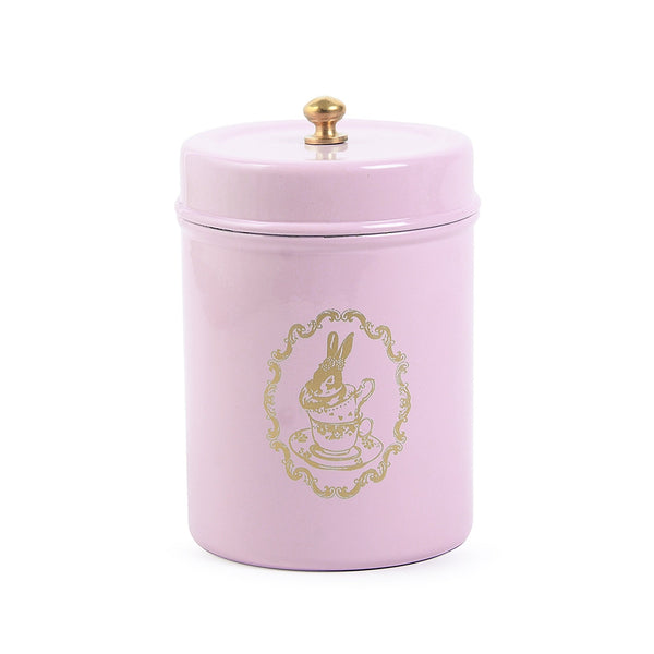 Elan Bunny Canister, Stainless Steel (500ml, Powder Pink)