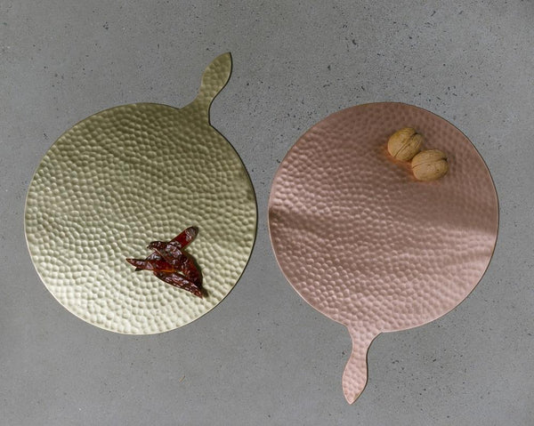 Elan Taal Serving Platter (Golden)