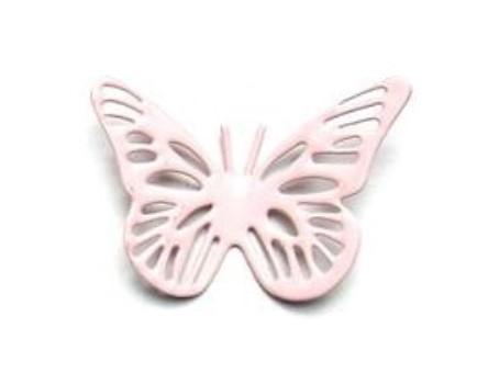Elan Butterfly Fridge Magnet, Large (Set of 2, Light Pink)