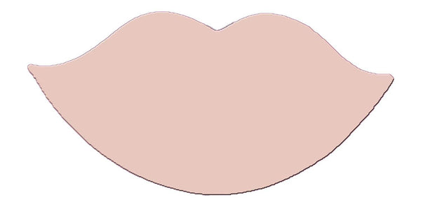 Elan Lips Fridge Magnets (Powder Pink, Set of 2)
