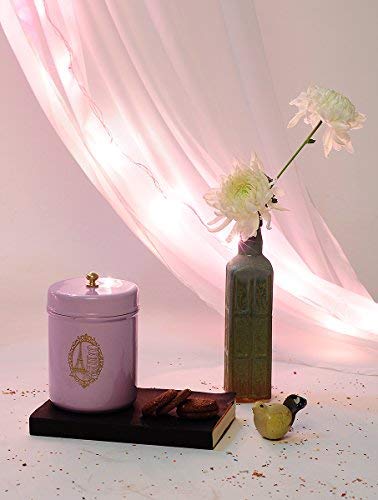 Elan Paris Canister, Stainless Steel, 500ml, Lilac